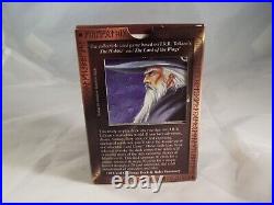 MIDDLE EARTH CCG, WIZARD 110 CARD CHALLENGE DECK. DECK E GANDALF (open)