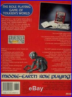 MIDDLE-EARTH ROLE PLAYING SET withSTANDS NM! MERP Boxed Adventure Module Tolkien