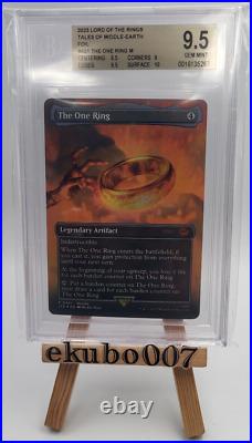 MTG 2023 The Lord of the Rings Tales of Middle-earth The One ring P 0451 BGS 9.5