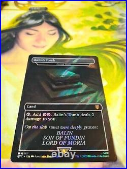 MTG Balin's Tomb (Ancient Tomb) Surge Foil NM Tales of Middle-Earth LOTR