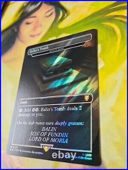 MTG Balin's Tomb (Ancient Tomb) Surge Foil NM Tales of Middle-Earth LOTR