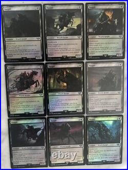 MTG Foil LOTR Tales of Middle-Earth Complete Set of Nazgul (NM)