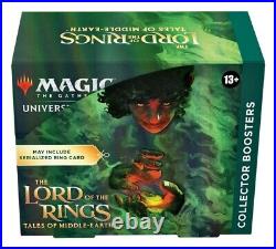 MTG LOTR Lord of the Rings Tales of Middle-earth COLLECTOR Booster Box SEALED