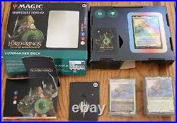 MTG LOTR Lord of the Rings Tales of Middle-earth Set of 4 Commander Decks OPEN