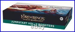 MTG LOTR Tales of Middle-earth JUMPSTART VOL. 2 Booster Box FACTORY SEALED