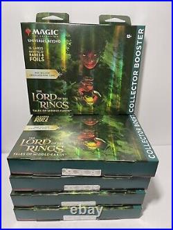 MTG- LoTR- Tales Of Middle Earth- Collector Booster! Lot Of 3