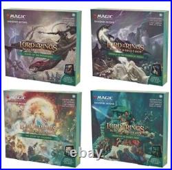 MTG Lord of the Rings Tales of Middle-earth Scene Box (Set of 4) Ships 11/3