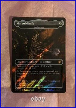MTG Magic Morgul Knife M 0383 LTC Surge Foil LOTR Tales Of Middle Earth