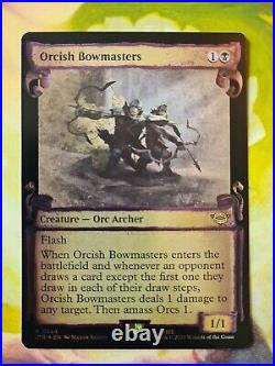 MTG Orcish Bowmasters Silver Foil Showcase Tales of Middle-Earth LOTR