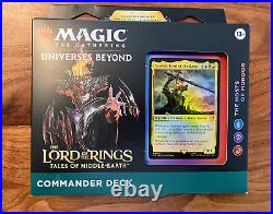 MTG The Lord of The Rings Tales of Middle-Earth Set of x4 Commander Deck