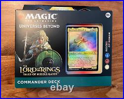 MTG The Lord of The Rings Tales of Middle-Earth Set of x4 Commander Deck