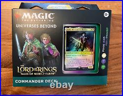 MTG The Lord of The Rings Tales of Middle-Earth Set of x4 Commander Deck