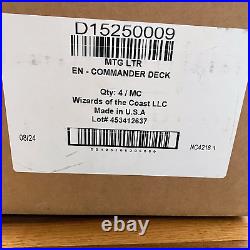 MTG The Lord of The Rings Tales of Middle-Earth Set of x4 Commander Deck