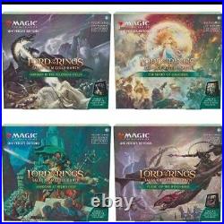 MTG The Lord of the Rings Lore of Middle earth Scene Box 4 types set Car