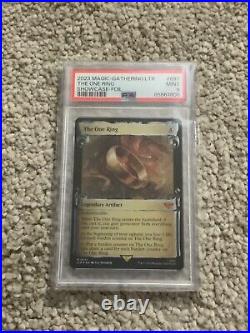 Magic PSA 9 The One Ring #697 Showcase Scrolls Foil, Lord of the Rings