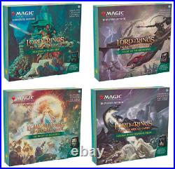 Magic Tcg Lotr Tales Of Middle-earth Scene Box Display 4 Boxes Eng Presale