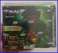 Magic The Gathering Lord Of The Rings Middle Earth Collector Booster Box Lotr