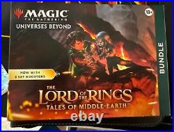 Magic The Gathering Lord Of The Rings Tales Of Middle Earth Bundle New Sealed