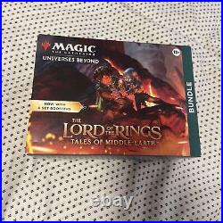 Magic The Gathering Lord Of The Rings Tales Of Middle Earth Bundle New Sealed