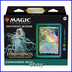 Magic The Lord of the Rings Tales of Middle Earth Commander Deck Elven Council