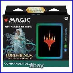 Magic The Lord of the Rings Tales of Middle-Earth Commander Decks (Set of 4)