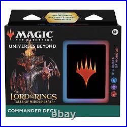 Magic The Lord of the Rings Tales of Middle-Earth Commander Decks (Set of 4)