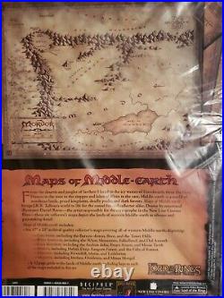 Maps Of Middle Earth Lord Of The Rings Roleplaying Game