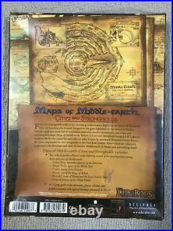 Maps of Middle Earth Cities and Strongholds Lord of the Rings RPG Decipher