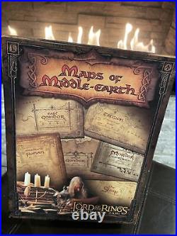 Maps of Middle Earth The Lord of the Rings Roleplaying Game Set Decipher NM