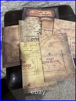 Maps of Middle Earth The Lord of the Rings Roleplaying Game Set Decipher NM
