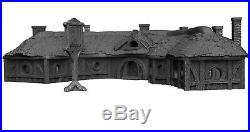 Massive 28mm halfling tavern, dark realms d&d middle earth kings of war burrows