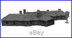 Massive 28mm halfling tavern, dark realms d&d middle earth kings of war burrows