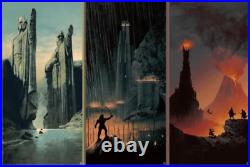 Matt Ferguson Middle-Earth Trilogy LOTR Print Set BNG Mondo Lord Of The Rings