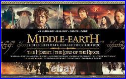 Middle-Earth 31-Disc Ultimate Collector's Edition New 4K UHD Blu-ray NEW
