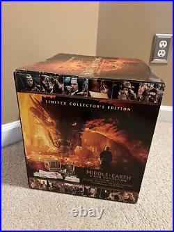 Middle-Earth 6-Film Limited Collector's Edition (Blu-ray+DVD, 2016)