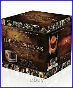 Middle-Earth 6-Film Limited Collector's Edition (Blu-ray + DVD) NEW