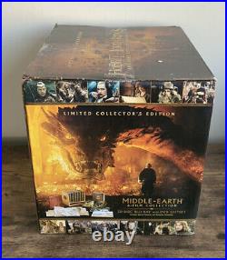 Middle-Earth 6-Film Limited Collector's Edition (Blu-ray + DVD) The Hobbit LOTR