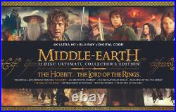 Middle-Earth 6 Film Ultimate Collector's Edition 4K+Blu-ray+Digital NEW SEALED