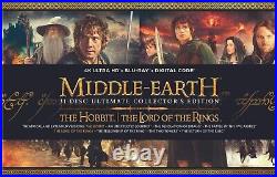 Middle Earth 6-Film Ultimate Collector's Edition 4K UHD + Blu-ray + Digital