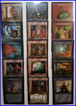 Middle Earth CCG MECCG 100x All Rare Lot Against the Shadow Lidless Eye Wizards