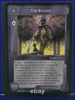 Middle-Earth CCG MECCG The Balrog Against The Shadow ATS LOTR RARE Card
