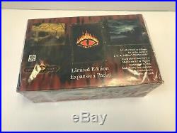 Middle Earth CCG (MECCG) The Dragons Limited Booster Box (Factory Sealed)