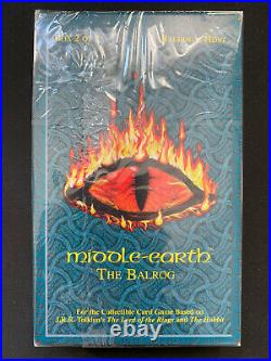 Middle Earth CCG The Balrogs Host Factory Sealed Deck MECCG The Balrog Rare OOP