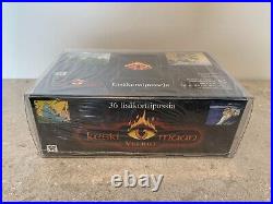 Middle Earth CCG The Wizards Booster Display Box FINNISH ICE TCG LOTR