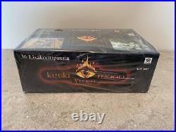 Middle Earth CCG The Wizards Booster Display Box FINNISH ICE TCG LOTR