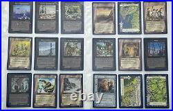Middle Earth CCG The Wizards Complete Blue Border Set MINT MECCG LOTR