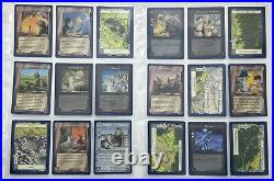 Middle Earth CCG The Wizards Complete Blue Border Set MINT MECCG LOTR
