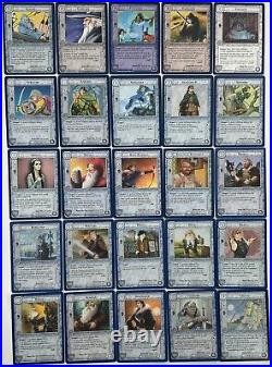 Middle Earth CCG The Wizards Complete Blue Border Set MINT MECCG LOTR (B)