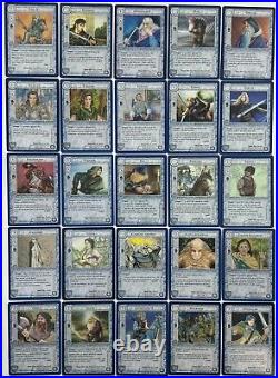 Middle Earth CCG The Wizards Complete Blue Border Set MINT MECCG LOTR (B)