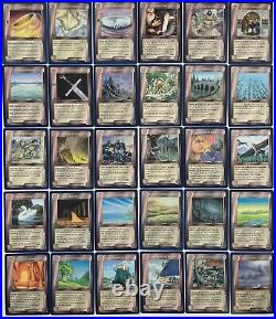 Middle Earth CCG The Wizards Complete Blue Border Set MINT MECCG LOTR (B)